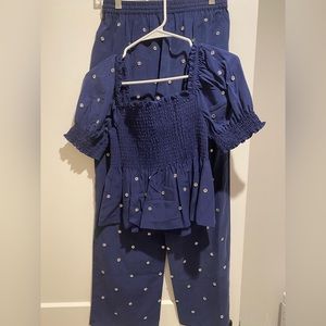 Hill house jewel Jammie set! Perfect condition - brand new never worn!